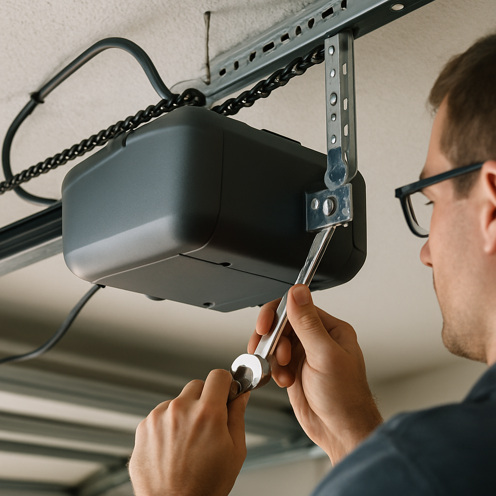 professional garage door opener service