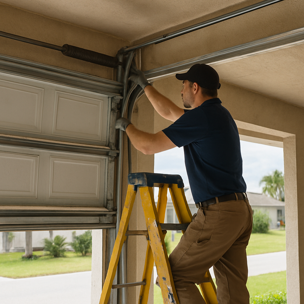 professional emergency garage door service in Port Charlotte, FL