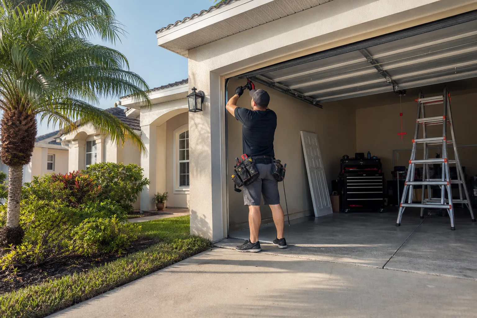 Garage Door Repair Cost Guide: What Port Charlotte Homeowners Pay in 2026