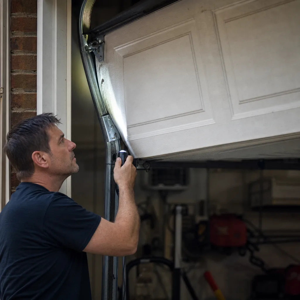 Illustration for emergency garage door service