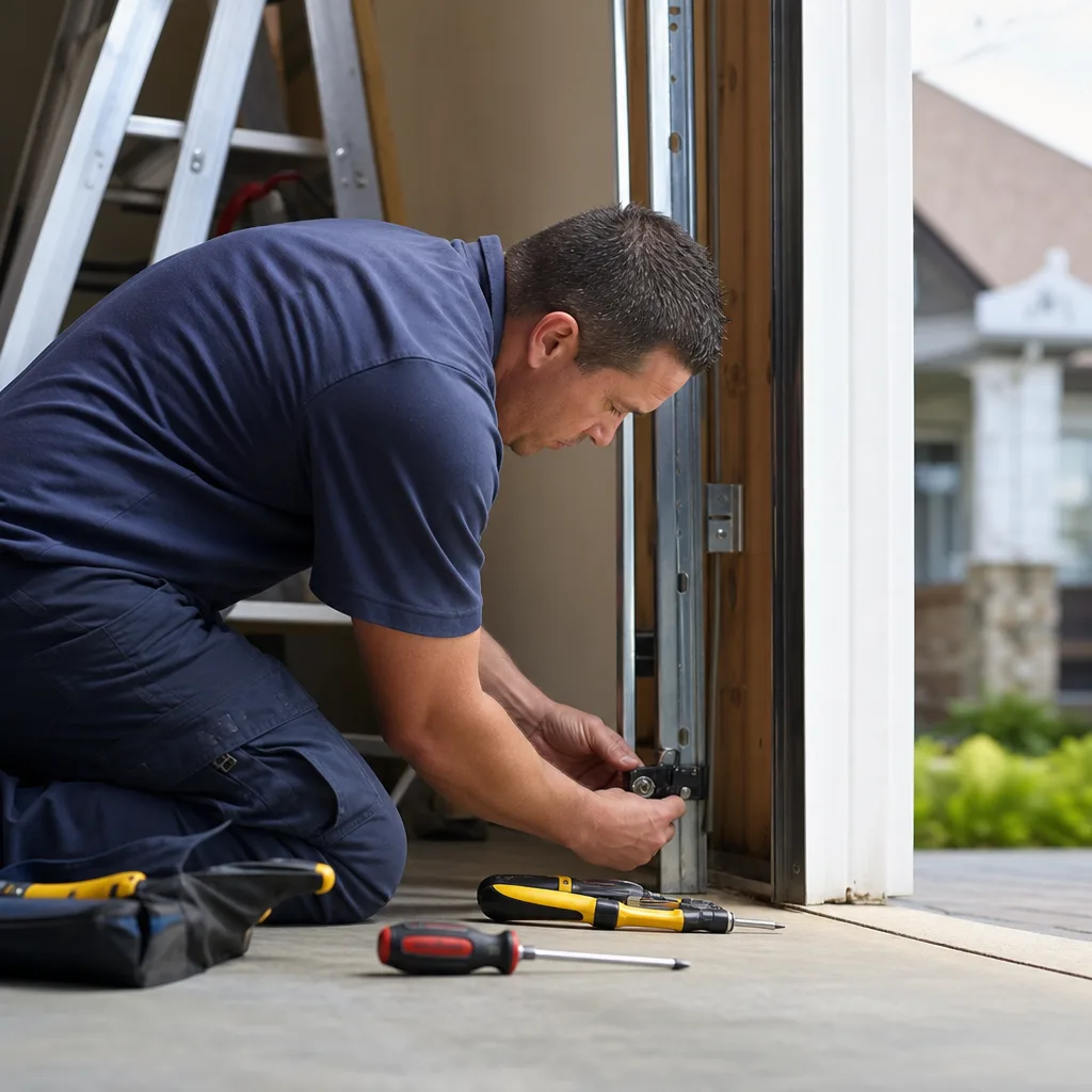 Illustration for garage door opener repair