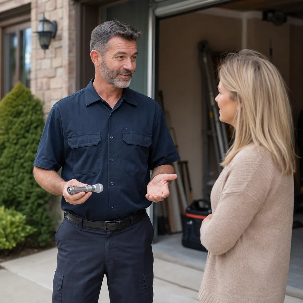 Illustration for garage door repair Port Charlotte